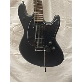 Used Sterling by Music Man Used Sterling By Music Man Sting Ray Stealth Black Solid Body Electric Guitar