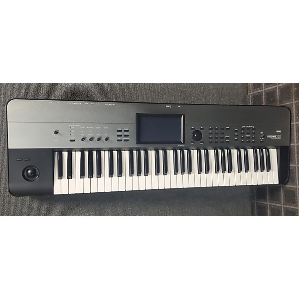 Used KORG Krome EX 61 Key Synthesizer