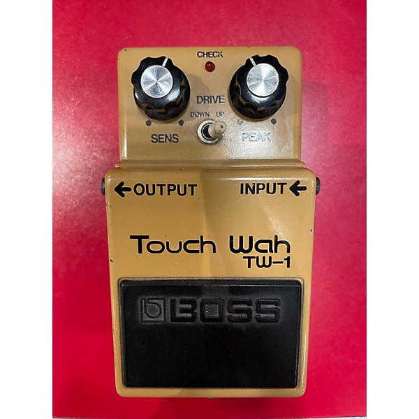 BOSS Used BOSS TW-1 Touch Wah Silver Screw Effect Pedal | Hamilton 