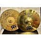 Used MEINL 14in Byzance Brilliant HI HAT Cymbal thumbnail