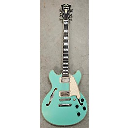 Used D'Angelico Deluxe Mini Surf Green Hollow Body Electric Guitar