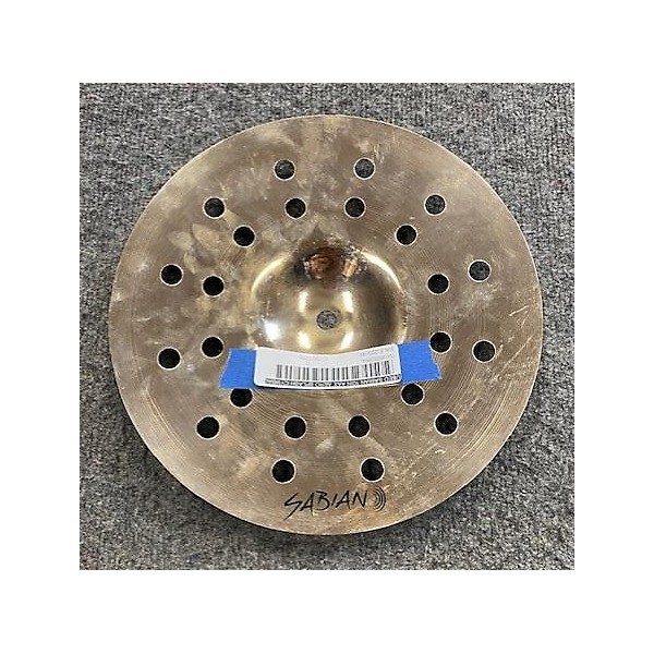 Used SABIAN 10in AAX AERO SPLASH Cymbal