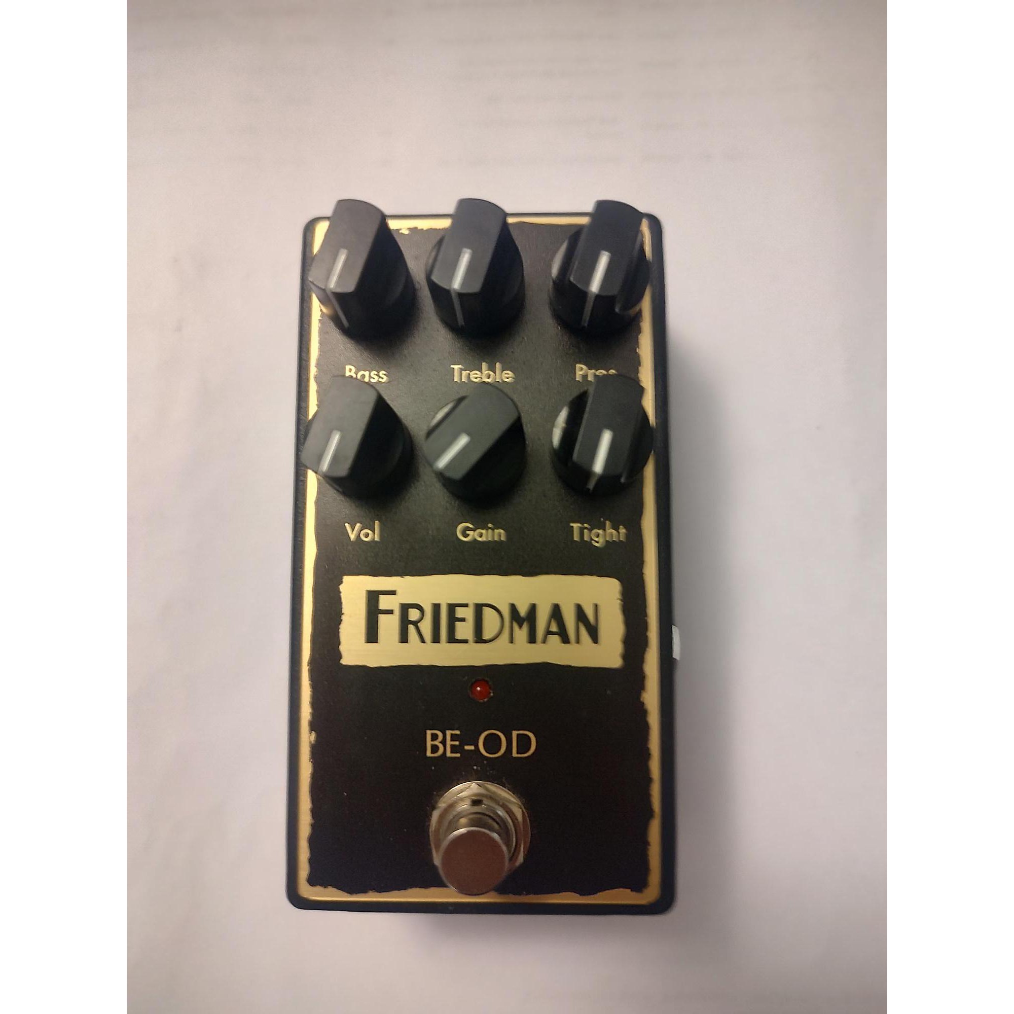 Used Friedman BE-OD Effect Pedal | Guitar Center