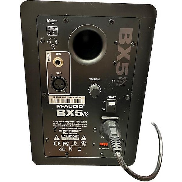Used M-Audio BX5 D2 Powered Monitor
