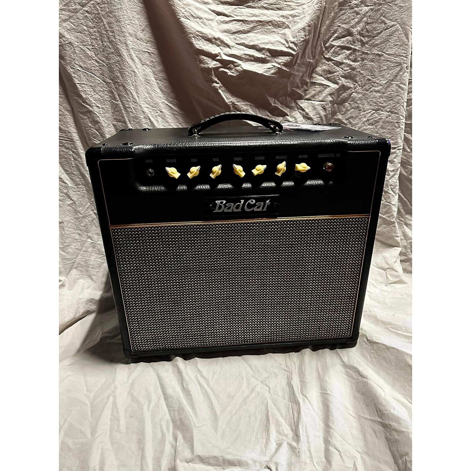 Used Bad Cat Cougar 15 Class A 15W 1x12 Tube Guitar Combo Amp