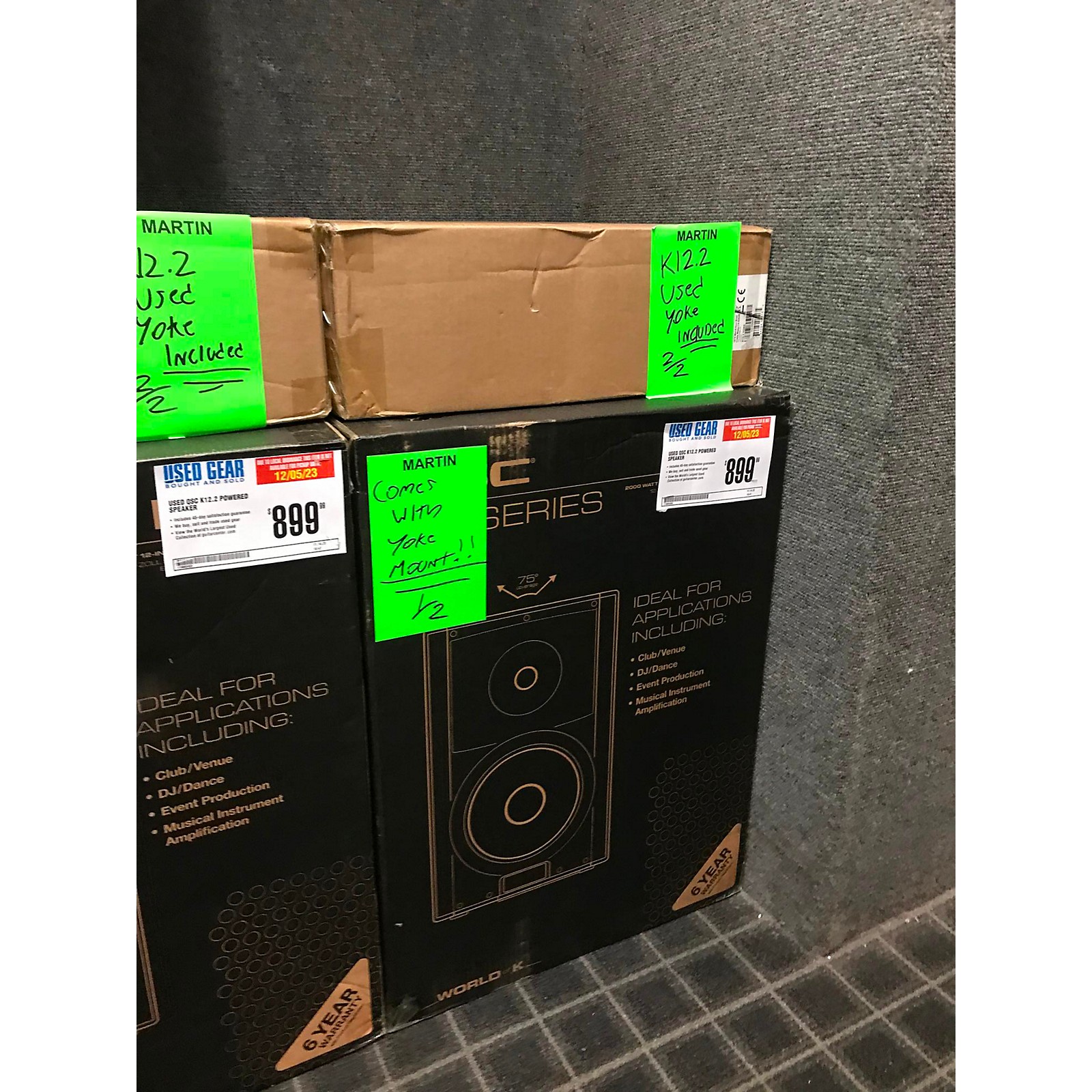 Used QSC K12.2 Powered Speaker Guitar Center