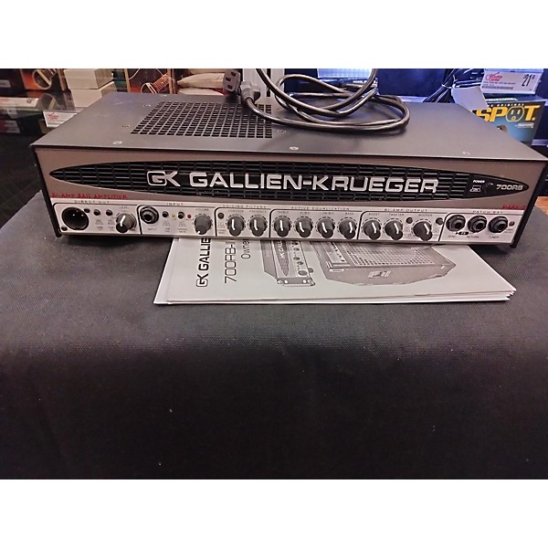 Used Gallien-Krueger 700RB-II 480/50W Bass Amp Head