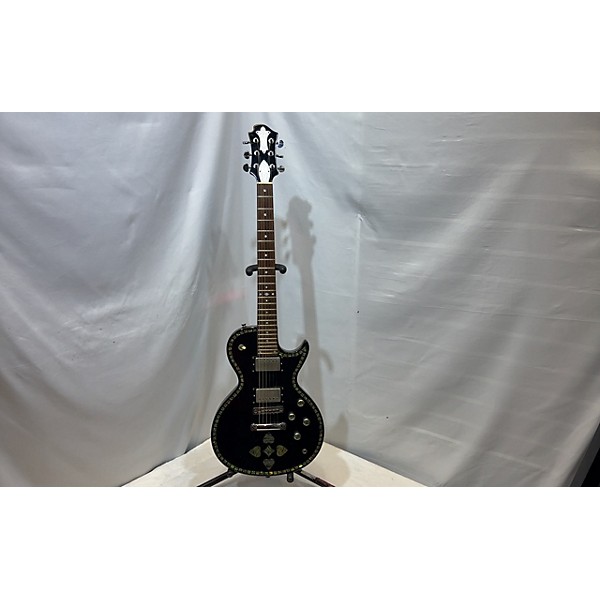 Used Used Zematis C24SU Black Solid Body Electric Guitar