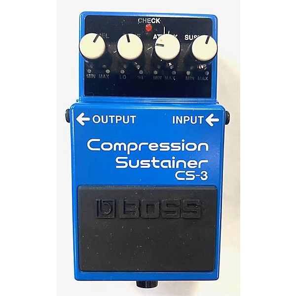 Used Boss Cs3 Compressor Sustainer Effect Pedal Guitar Center