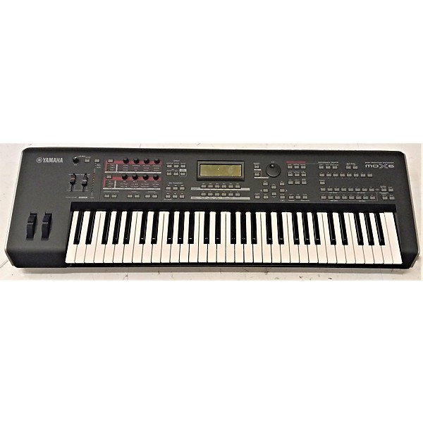 Used Yamaha MOX6 61 Key Keyboard Workstation