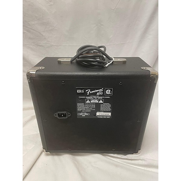 Used Fender Frontman 15G 15W Guitar Combo Amp Guitar Center
