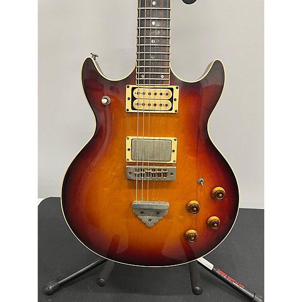 Vintage Ibanez Vintage 1977 Ibanez 1977 ARTIST 2619 DOUBLE CUT Sunburst Solid Body Electric Guitar