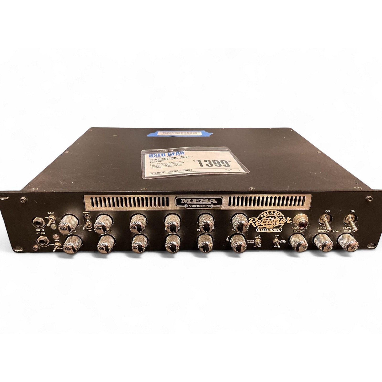 Used MESA/Boogie RectoPre Recording Preamp Guitar Preamp Guitar Center