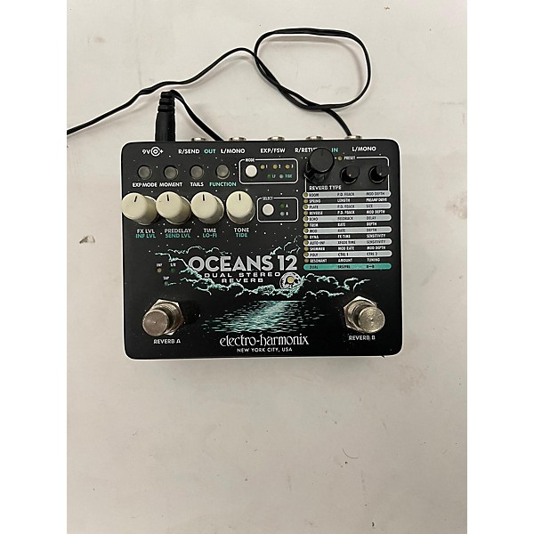 Used Electro-Harmonix Oceans 12 Effect Pedal