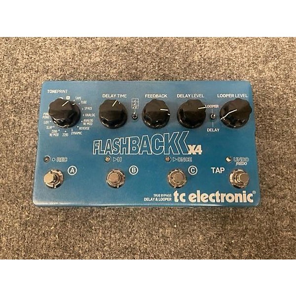 Used TC Electronic Flashback X4 Delay And Looper Effect Pedal Guitar Center