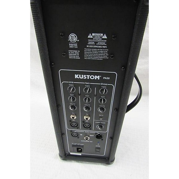 Used Kustom Pa50 Powered Speaker Guitar Center