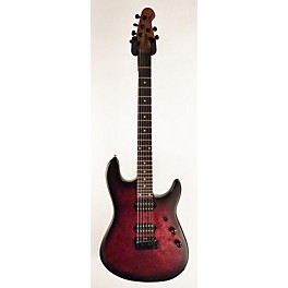 Used Sterling by Music Man Used Sterling By Music Man JASON RICHARDSON CUTLASS DARK SCARLET BURST Solid Body Electric Guitar