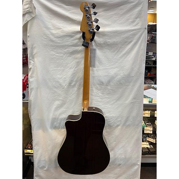 Used Fender Kingman Acoustic Electric Bass Acoustic Bass Guitar 3 Tone