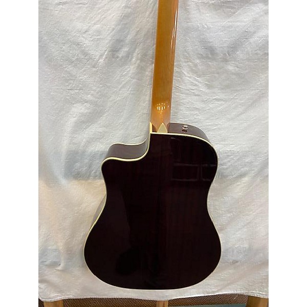 Used Fender Kingman Acoustic Electric Bass Acoustic Bass Guitar 3 Tone