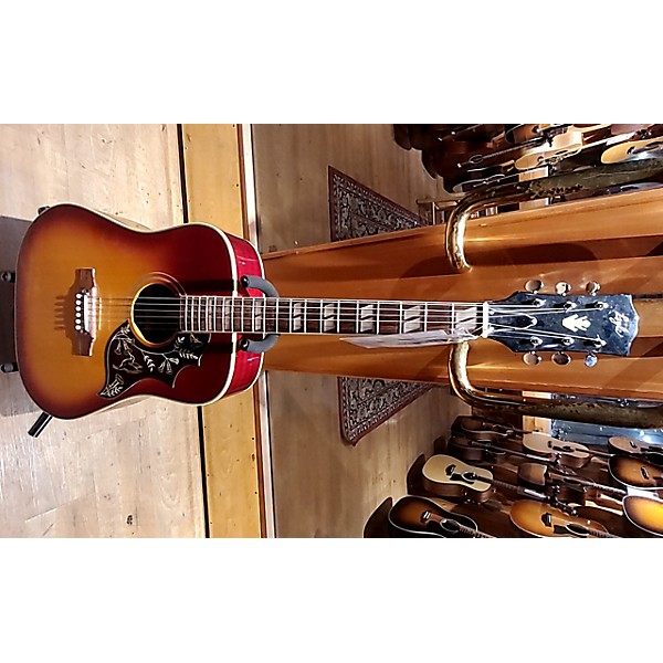 Used Lyle 1972 W-460 Western Jumbo Acoustic Guitar