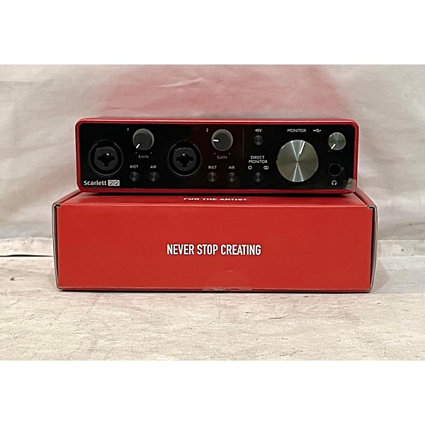Used Focusrite Scarlett 2i2 Gen 3 Audio Interface Guitar Center