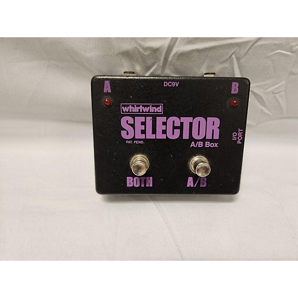 Used Whirlwind Selector AB Box Pedal Guitar Center