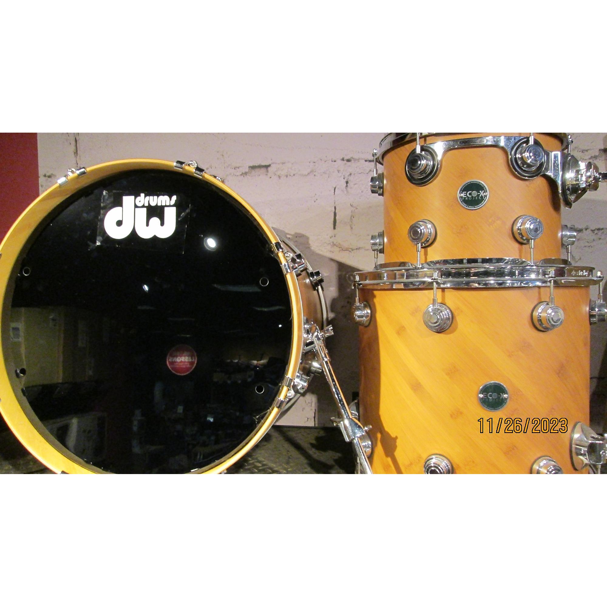 Used DW ECO X PROJECT Drum Kit BAMBOO | Guitar Center