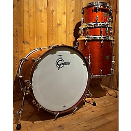 Used Gretsch Drums Used 2004 Gretsch Drums 4 piece DROP G BURNT ORANGE Drum Kit