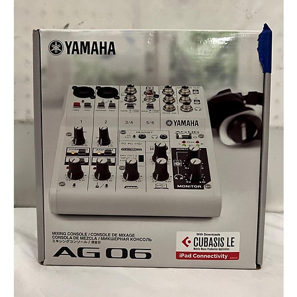 Used Yamaha AG06 Unpowered Mixer | Guitar Center