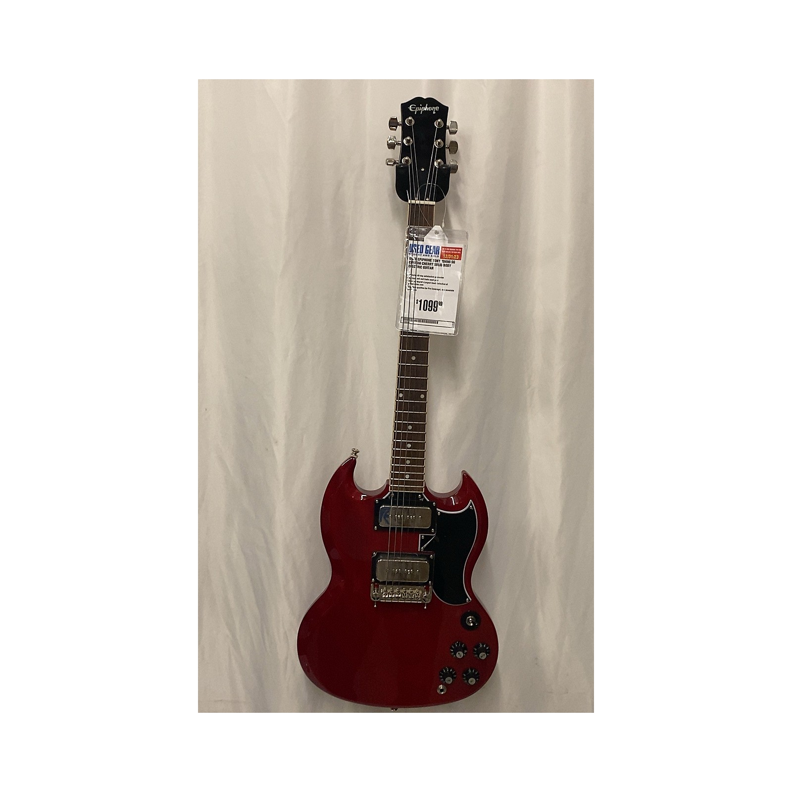 Used Epiphone Tony Iommi SG Custom Solid Body Electric Guitar 