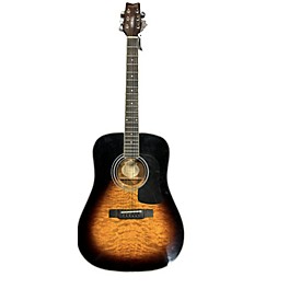 Used Washburn Used Washburn D10QSB Tobacco Burst Acoustic Guitar