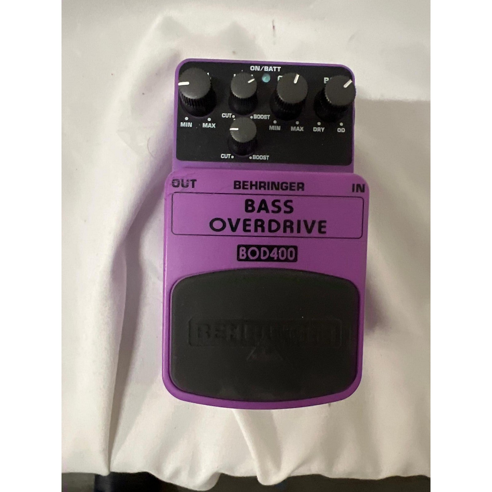 Used Behringer BOD400 Bass Overdrive Bass Effect Pedal | Guitar Center