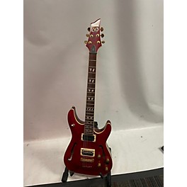 Used Schecter Guitar Research Used Schecter Guitar Research CSH1 Red Hollow Body Electric Guitar