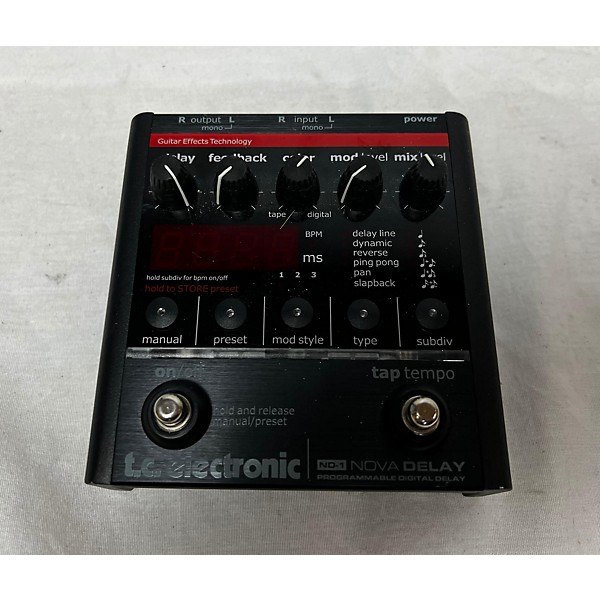 Used TC Electronic ND1 Nova Delay Effect Pedal | Guitar Center