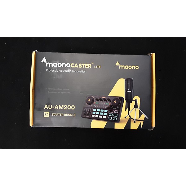 Used maono Maonocaster Lite Audio Interface