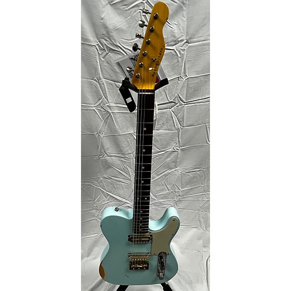 Used Nash Guitars BM Solid Body Electric Guitar Blue Guitar Center