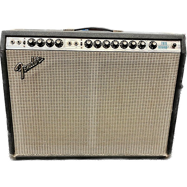 Used Fender 1976 Twin Reverb Tube Guitar Combo Amp