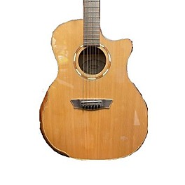 Used Washburn Used Washburn WCG66SCE NATURAL Acoustic Electric Guitar