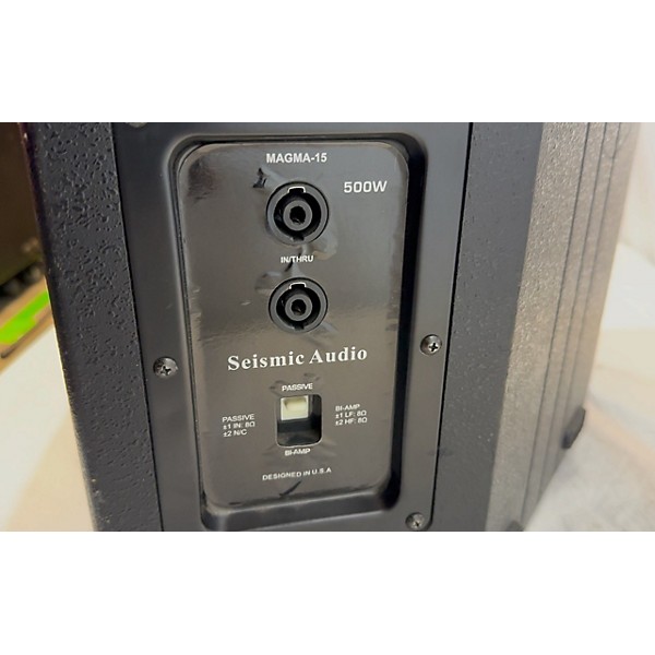 Used Seismic Audio MAGMA15 Unpowered Monitor