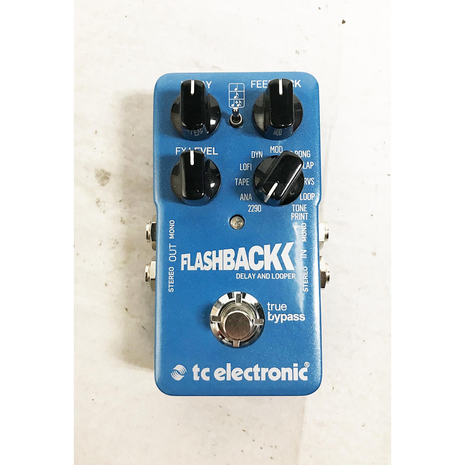 Used TC Electronic Flashback Delay And Looper Effect Pedal