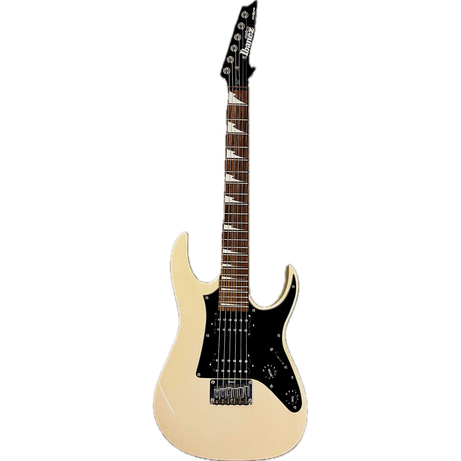 Used Ibanez GDTM21 Mikro Solid Body Electric Guitar White Guitar Center