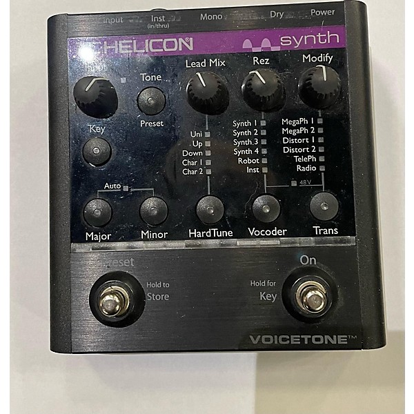 Used TC-Helicon VoiceTone Synth Vocal Processor | Guitar Center