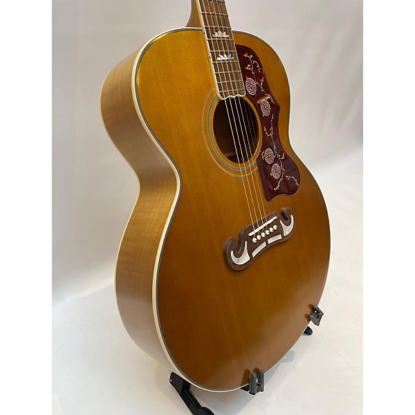 Used Epiphone J200 Acoustic Guitar Natural Guitar Center