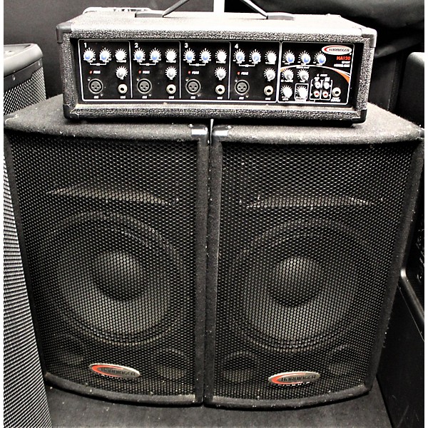 Used Harbinger HA120 PA PACKAGE Unpowered Speaker