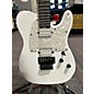 Used Schecter Guitar Research Used Schecter Guitar Research PTFR White Solid Body Electric Guitar