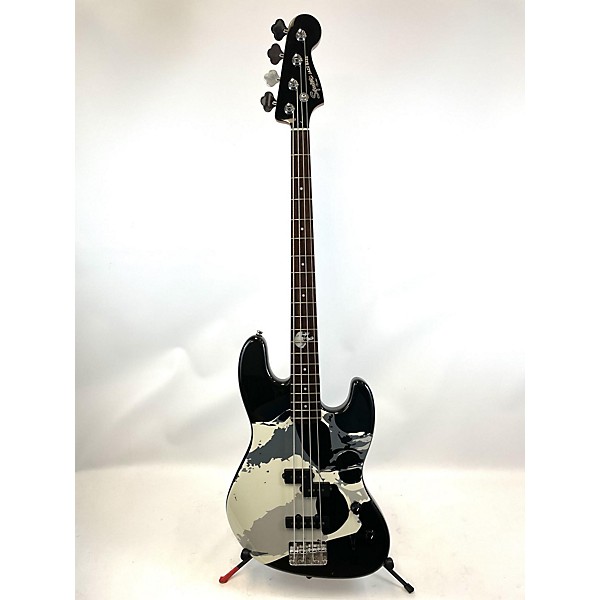 Used Squier Frank Bello Jazz Bass Electric Bass Guitar