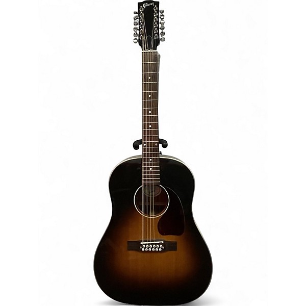 Used Gibson j45 12 STRING Vintage Sunburst 12 String Acoustic Electric Guitar