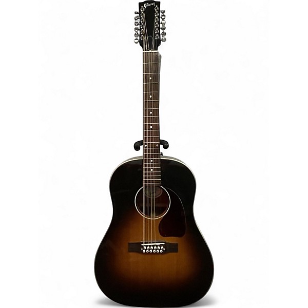 Used Gibson j45 12 STRING Vintage Sunburst 12 String Acoustic Electric Guitar