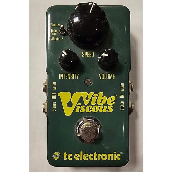 Used TC Electronic Viscous Vibe Univibe Effect Pedal | Guitar Center