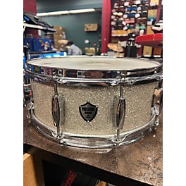 Used PRECISION DRUM CO Used PRECISION DRUM CO 14X5.5 Maple Drum Silver Sparkle